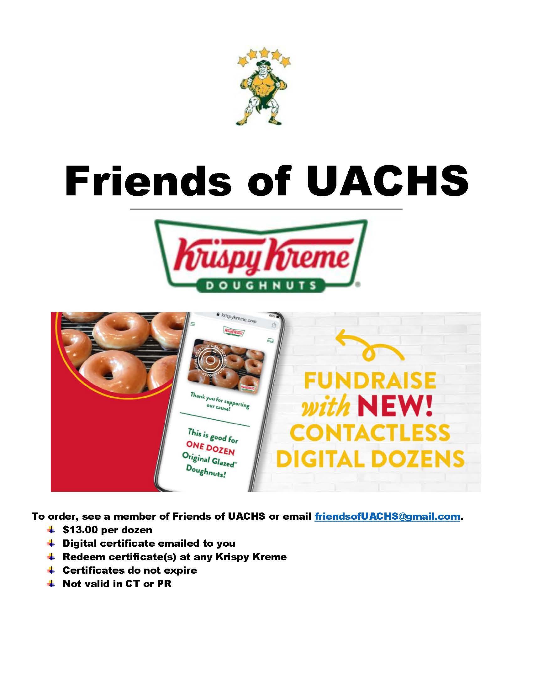 Krispy Kreme Fundraiser Flyer